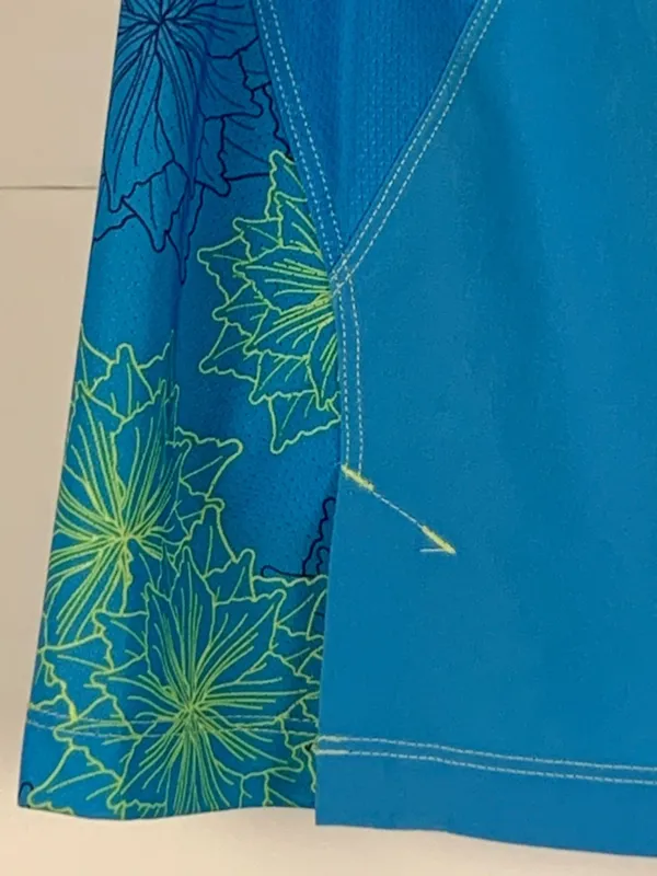 The North Face Flight Series VaporWick Running Skort Blue Floral Women’s S - Image 10