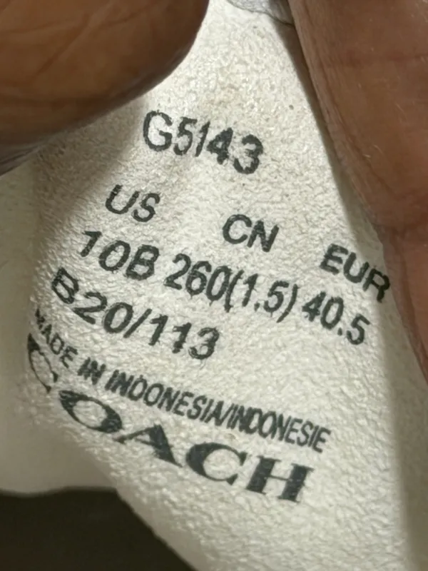 Coach Sneakers Women’s Leather - Image 6