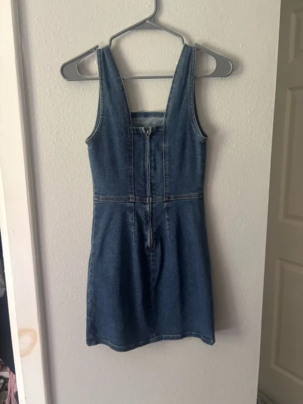 Love, Fire Denim dress - Image 2