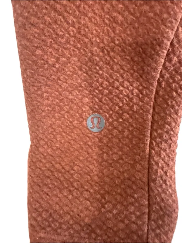Lululemon Women’s Brown Waffle Top Long Sleeve Hoodie Pullover Size XS - Image 8
