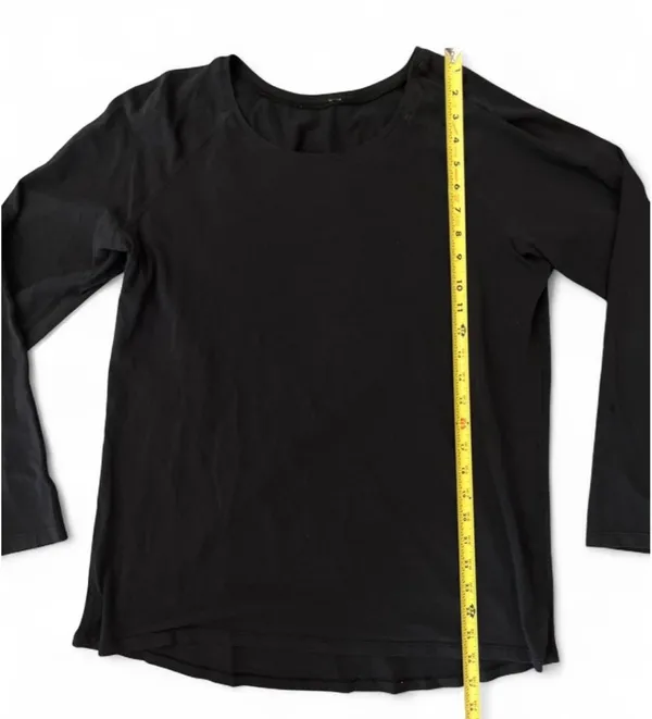 Lululemon Black Long Sleeve Shirt - Image 5