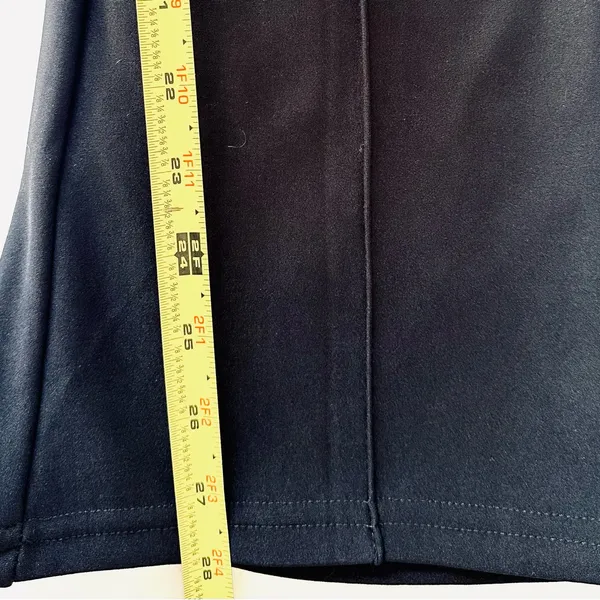 C-Mode Black Flared Pants Leggings‎ Women’s Sz Medium Warm Inside - Image 7