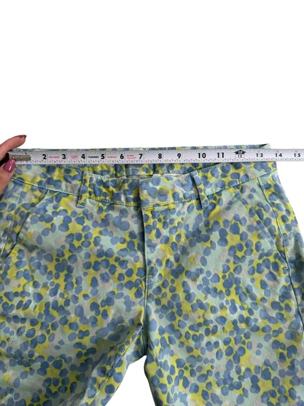 GAP Multicolor Print Skinny Mini Pants Size 00 - Image 4