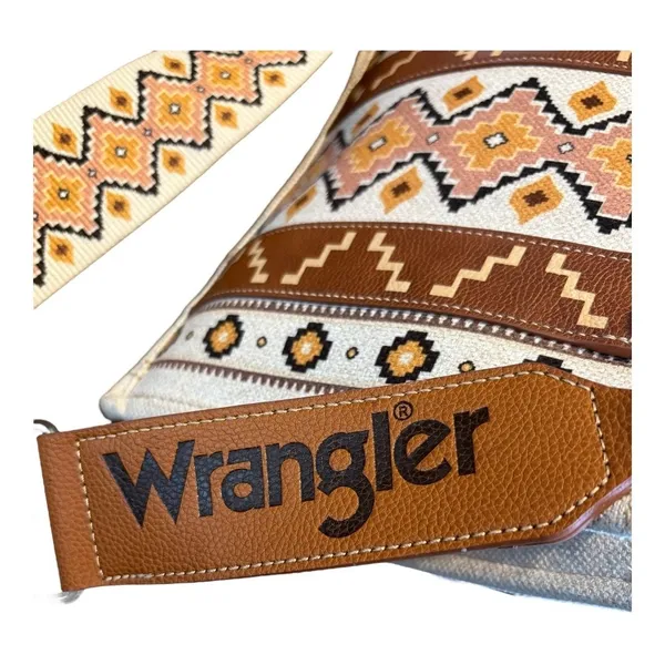 Wrangler Southwestern Aztec‎ Tote Bag Crossbody Purse Western Cowgirl Mini Boho - Image 8