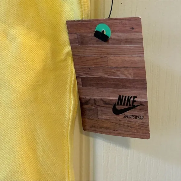 Nike Women's Yellow Polo Shirt XL Short Sleeve Casual Top‎ NWT - Image 8