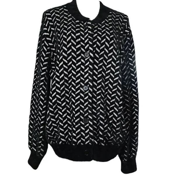Liverpool Los Angeles Cardigan Button front Sweater Jacket Soft, Size XL NWOT. - Image 11