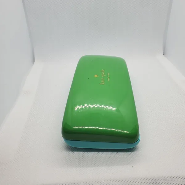 Kate Spade Green & Black Glasses Case - Image 3