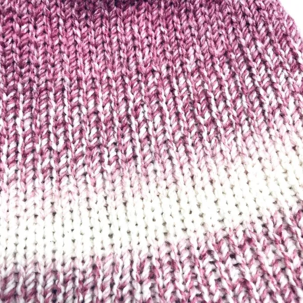 Handmade pom hat rose pink knit slouchy removable faux fur pompom adult winter - Image 4