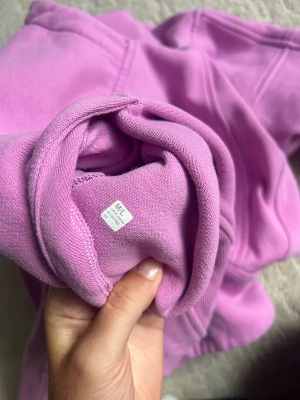 Lululemon Scuba Half-Zip Purple - Image 4