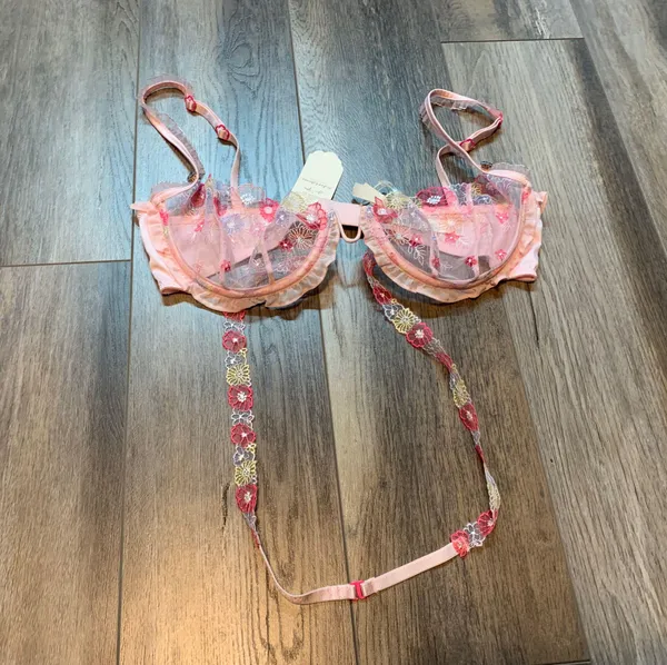 For Love And Lemons Greenhouse Garden Underwire Bra - Image 2