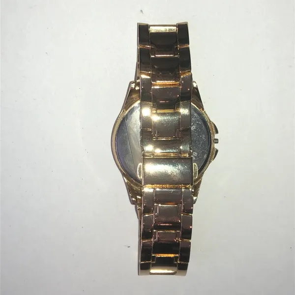 Elegant Gold Tone Rhinestone Women's Watch - Image 5
