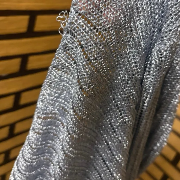 Superdown‎ Gray Metallic Top Size Small - Image 5