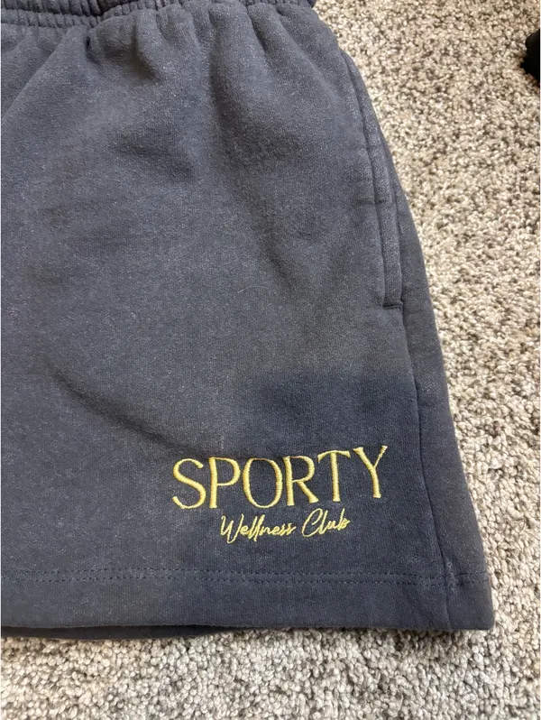 Sporty Wellness Club Sweat Shorts - Image 3