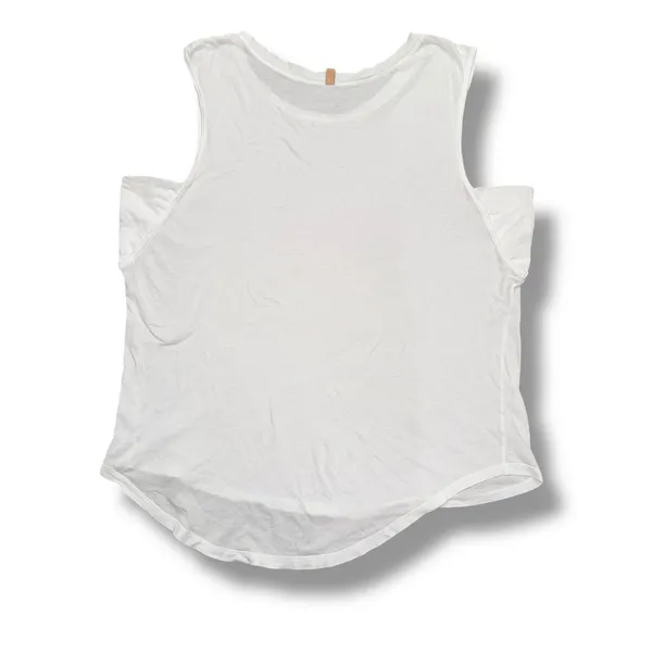 Lunya‎ White Racerback Tank Top Athletic Casual Basic Layering Womens XL - Image 3
