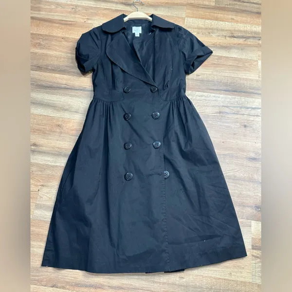Suzi Chin Black Midi Dress - Image 3