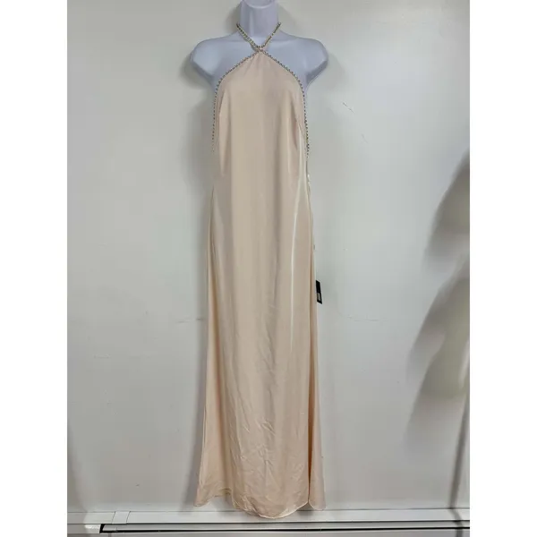 Ieena for Mac Duggal 26580 Strappy Back Halter Strap Dress Size 6 $398 - Image 4