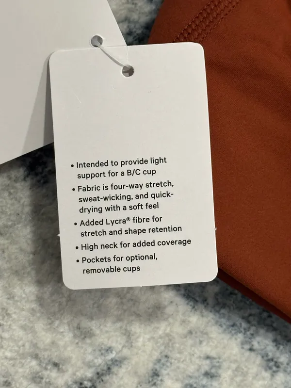 Lululemon Flow Y Wrap Front High Neck Bra - Image 8