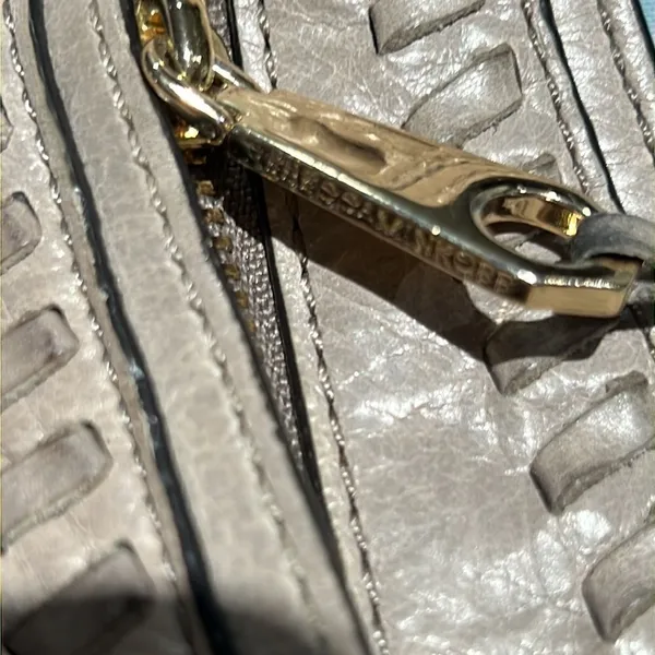 Rebecca Minkoff | Vanity Saddle Bag Almond Leather C9‎ - Image 5
