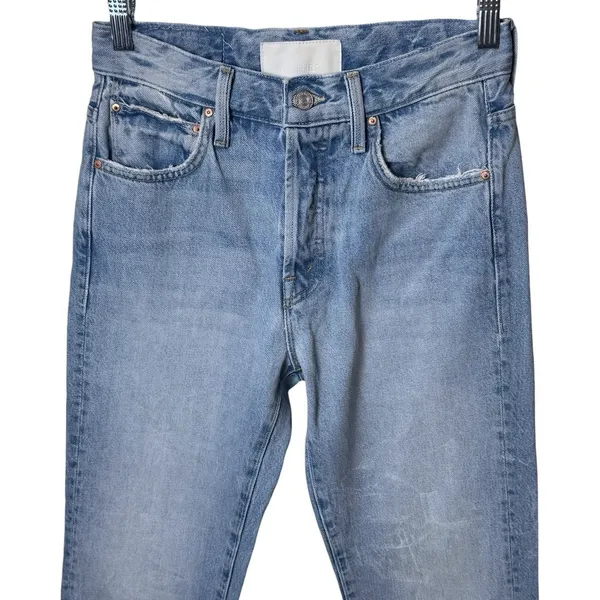 Mother Superior High Waisted Hiker Hover Jeans Lightwash Capsule Comfort 25 - Image 3