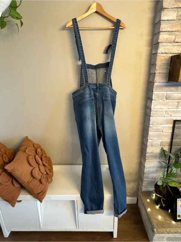 EDYSON‎ Denim Overalls Blue Size 30 - Image 2