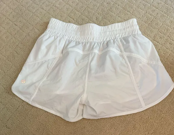 White Lululemon Shorts - Image 3