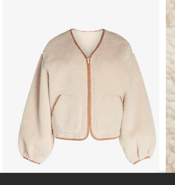 Sherpa Crop Jacket  - Image 3