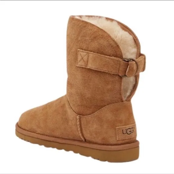 UGG Remora Chestnut Buckle Winter Boot Size 7‎ - Image 2