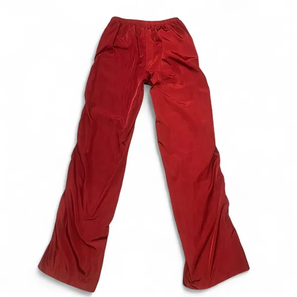 Edikted Track Red Pants Bow - Image 3