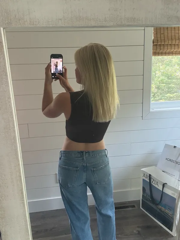 Aritzia Babaton Brown Tank Top - Image 2