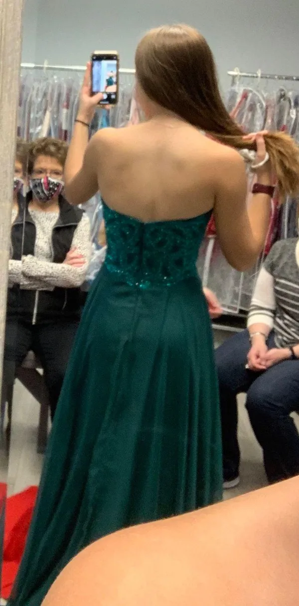 Alyce Paris Prom Dress Strapless - Image 2