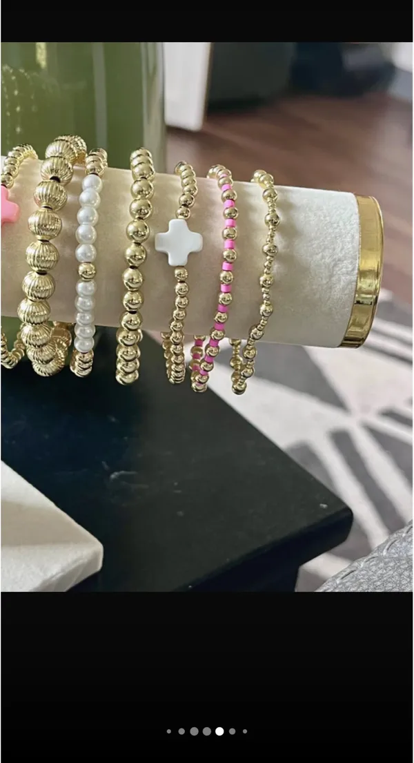 Anthropologie (1) filled bracelets - Image 7
