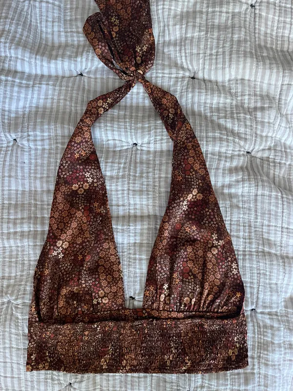 Garage Satin Halter Top - Image 6