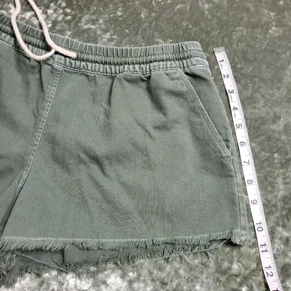 Aerie Drawstring‎ Green Shorts - Image 6