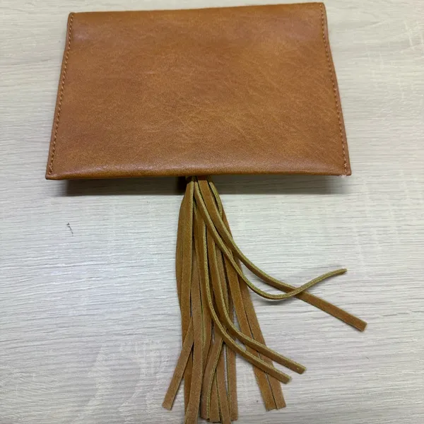 Antik Kraft Brown Leather Wallet 7x 5 inches EUC - Image 5