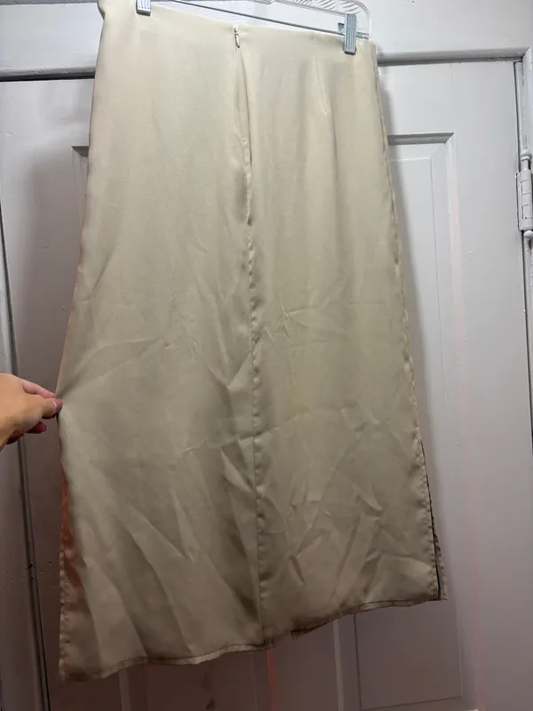 Alfani Cream Midi Skirt - Image 2