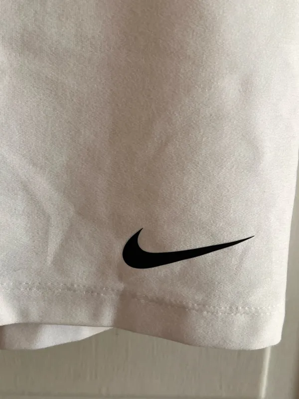 Nike Golf White Tennis Skirt with Black Swoosh M activewear golf - Image 2