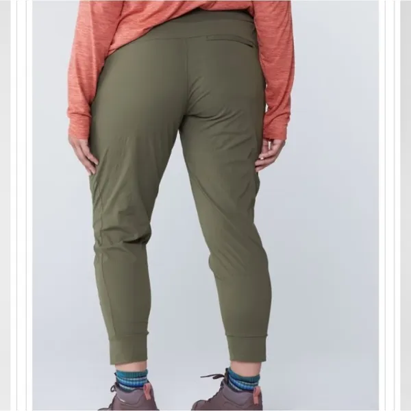 Athleta -112 Trekkie North Jogger Pants Mountain Olive Green size‎ 18 - Image 5
