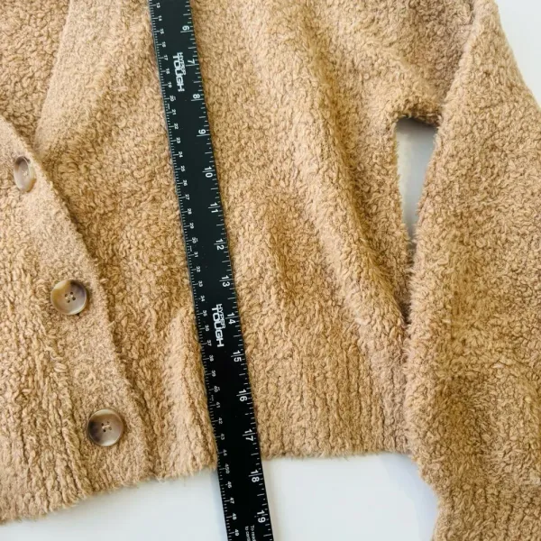Le Ore Modena Cozy Cardigan in Lion King Size XSmall‎ Oversized Cropped - Image 9