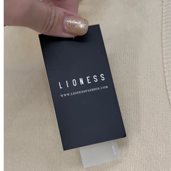 Lioness Ruched Bodycon Mini Dress Ecru Y2K Club Date Night‎ S NWT - Image 7