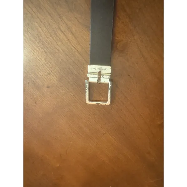 Calvin Klein Men's Black or Brown Leather Reversible Belt Size S - Image 7