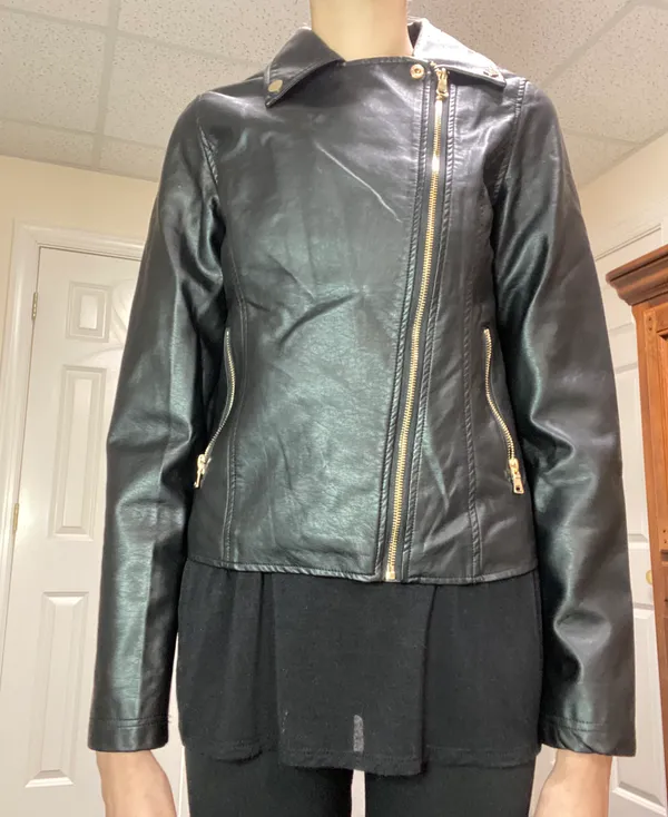 Missguided TALL faux Leather Jacket - Image 5