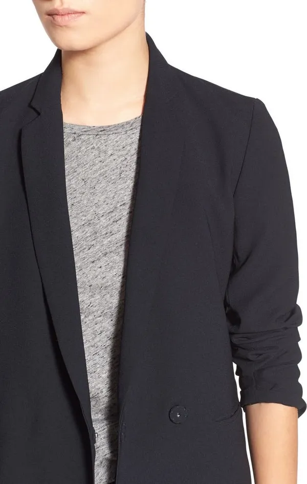 Madewell Snap Button 'lycee' Drapey Blazer - Image 7