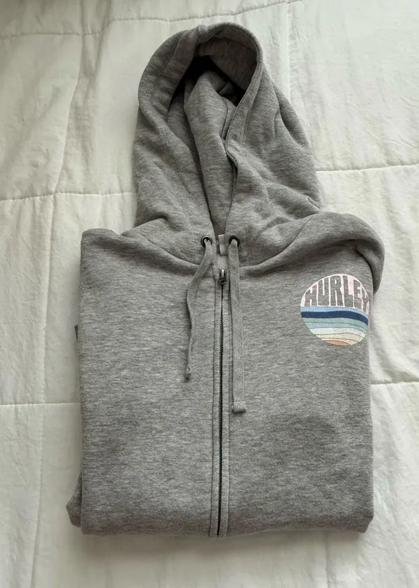 Hurley Zip-Up Hoodie - Image 3