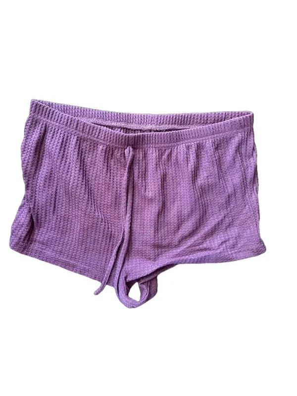 3 Piece Lounge Set, Long Sleeve Top, Cami Top & Elastic Waistband Shorts - Image 6