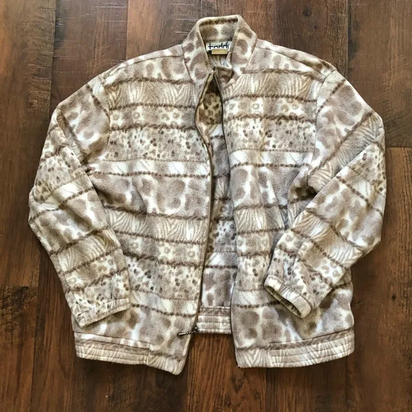 TEDDI zipper sweatshirt-sweater style jacket, Size M - Image 2