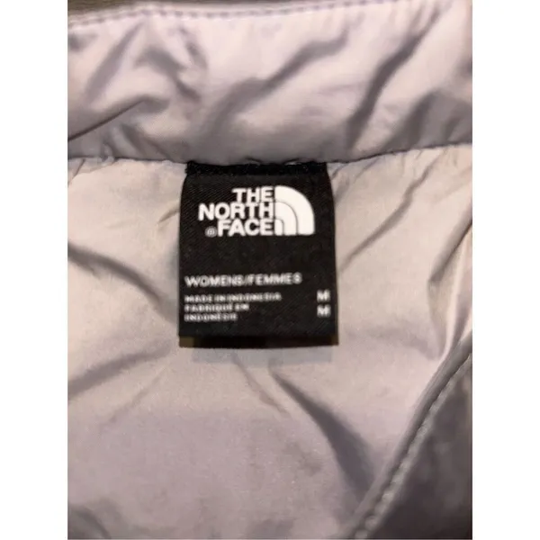 The North Face Women's Insulated Puffer Jacket Gray Size M - Image 4