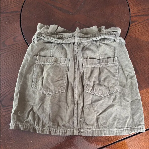 Free People Olive Green Skirt - Image 2