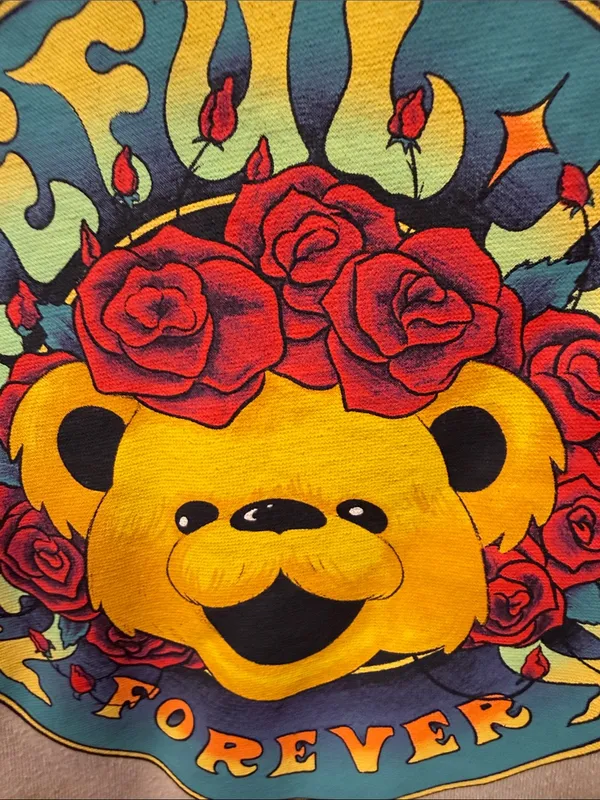 Grateful Dead Forever Dancing
Bear Tie Dye Sweatshirt size L - Image 8