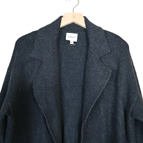 Gilli Womens Medium/Large Heavyweight Knit Longline Cardigan - Image 3