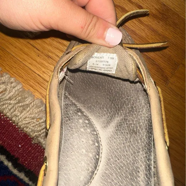 Sperry Women's Tan Boat Shoes - Image 4